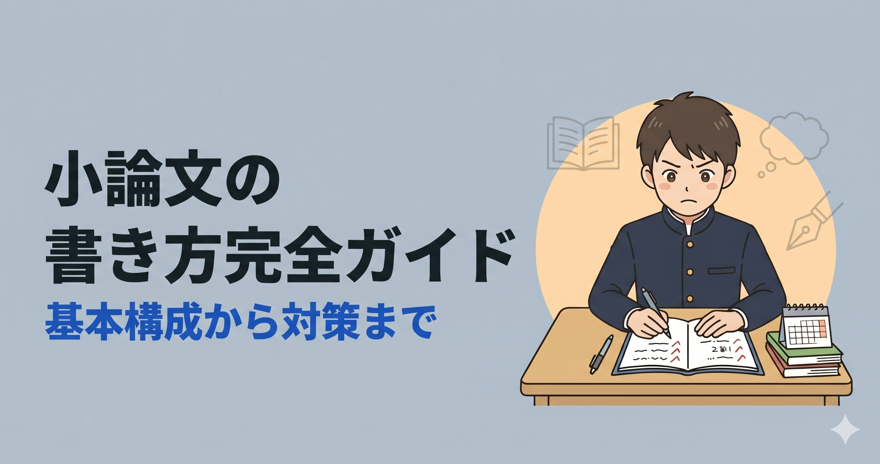 総合型選抜の小論文とは?書き方の基本と合格に向けた対策